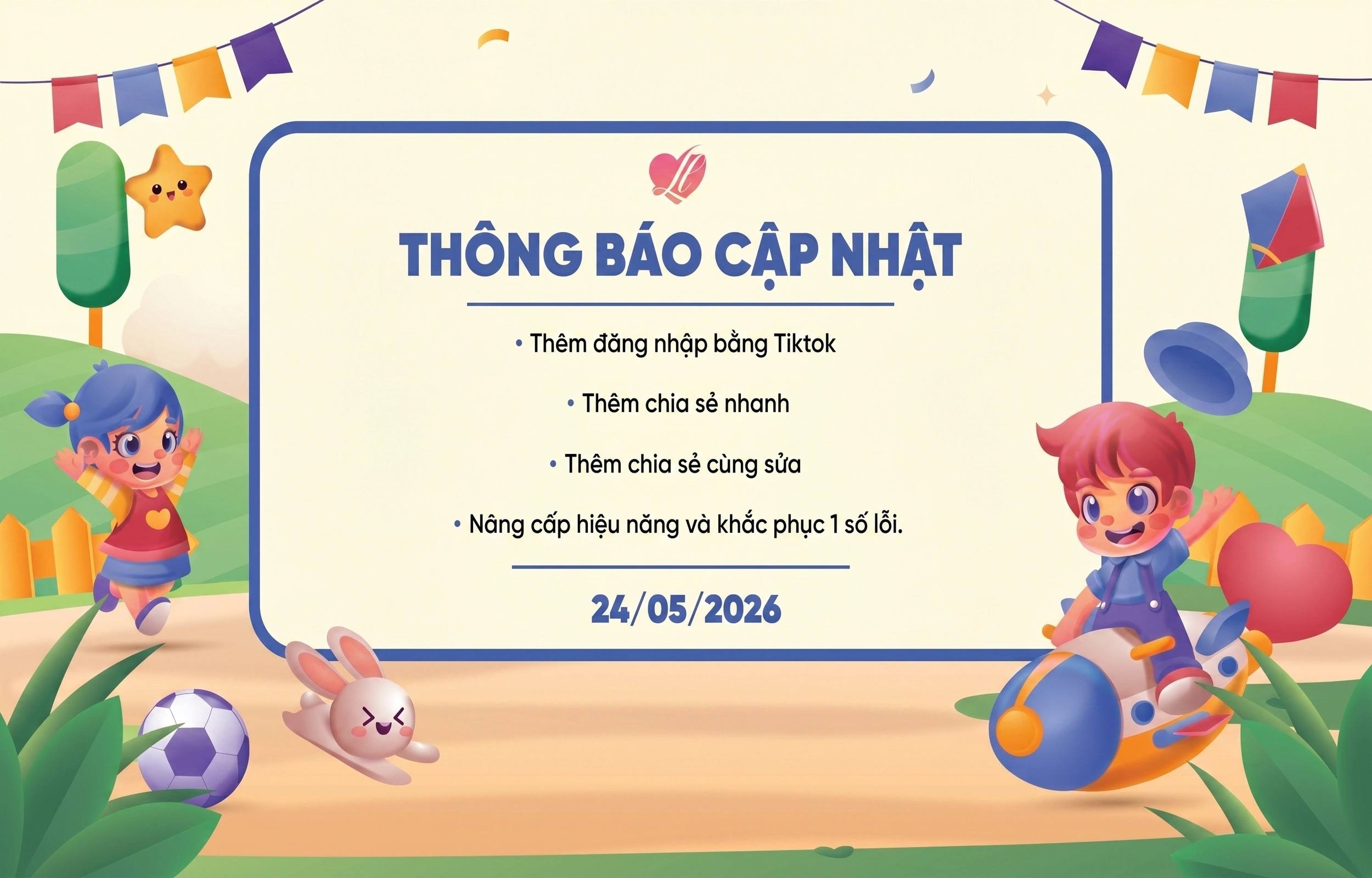 Cập nhật LoveLoom 23/05/2026